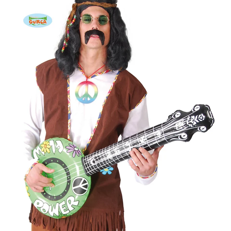 Opblaasbare Banjo Flower Power 83 Centimeter
