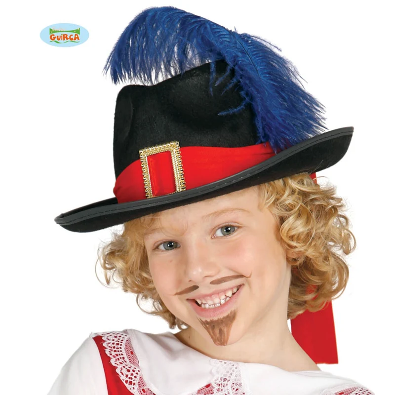 Musketier Dumas Hoed Met Veer