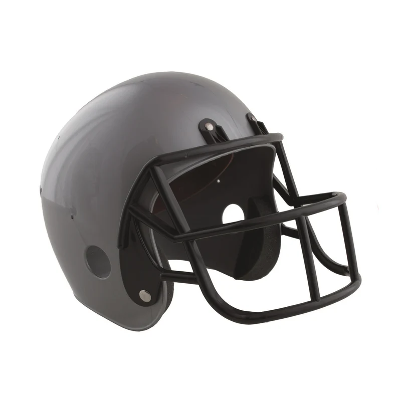 American Football Helm Grijs