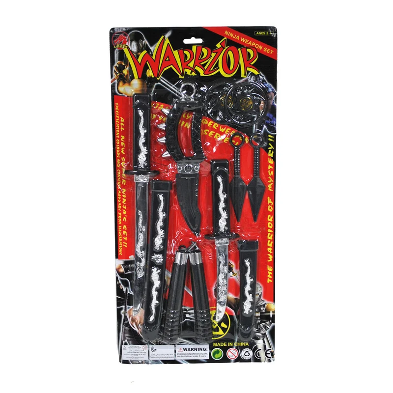 Complete Japanse Ninja Set 10 Delig