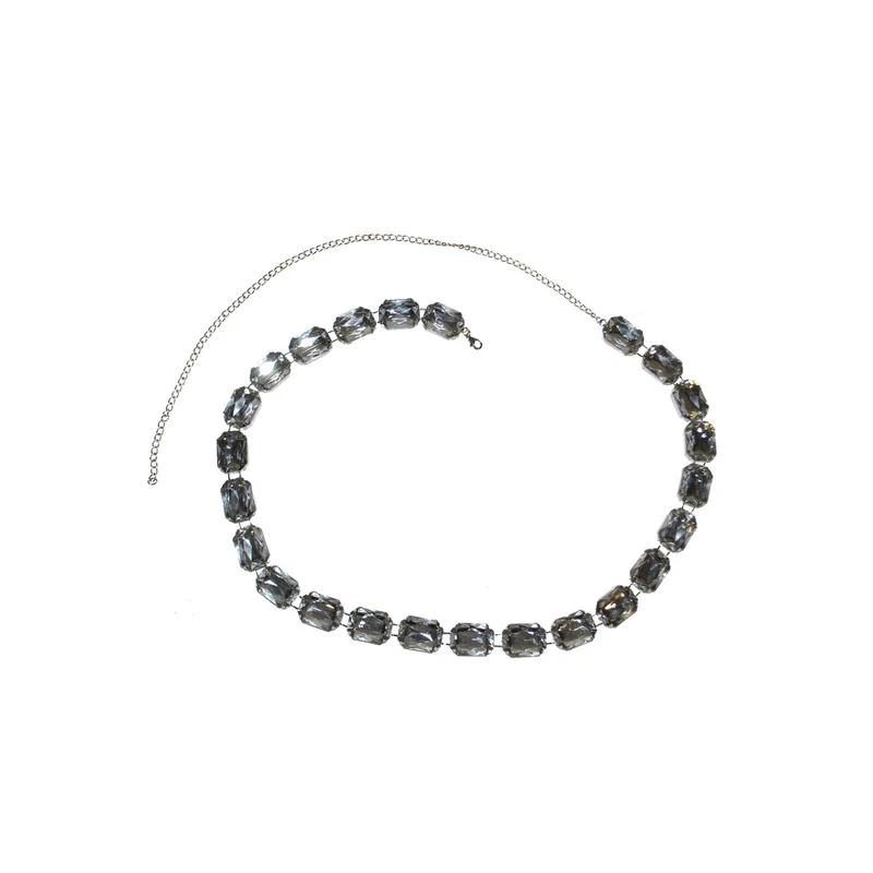 Taille Riem Met Glimmende Stenen