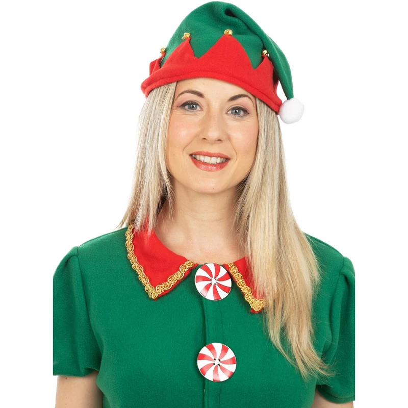 Schattige Muts Met Belletjes Elf