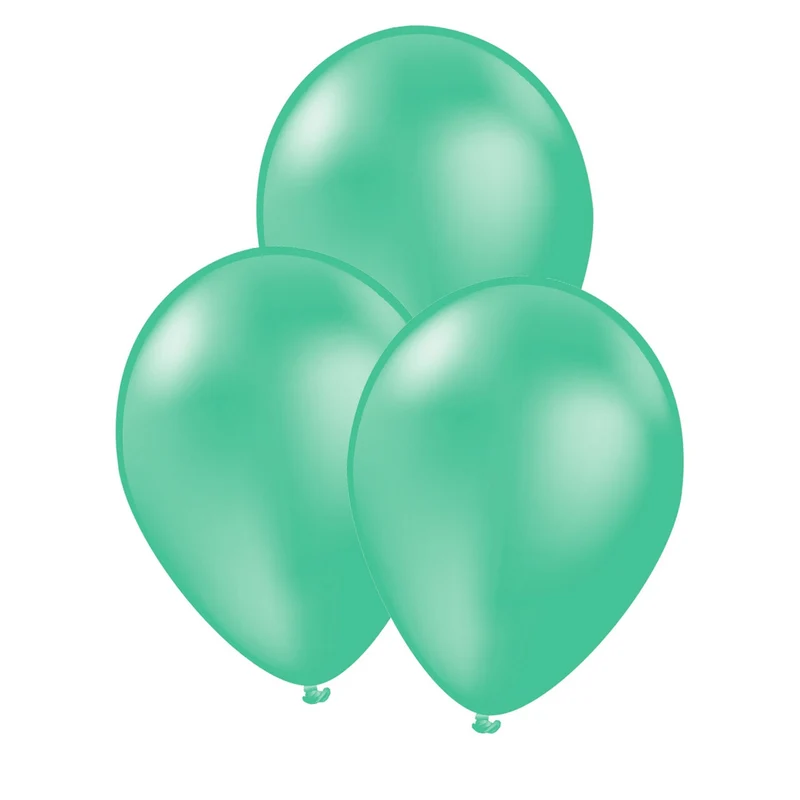 Mint Groene Latex Ballonnen 10 Stuks
