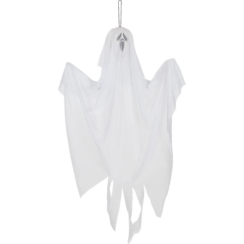 Angstaanjagende Vliegende Spook Met Gekleurd Licht 65 Cm