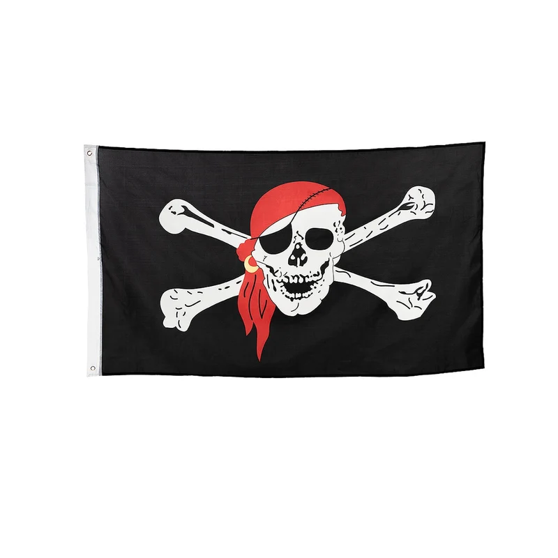 Piraten Goud Rooftocht Vlag
