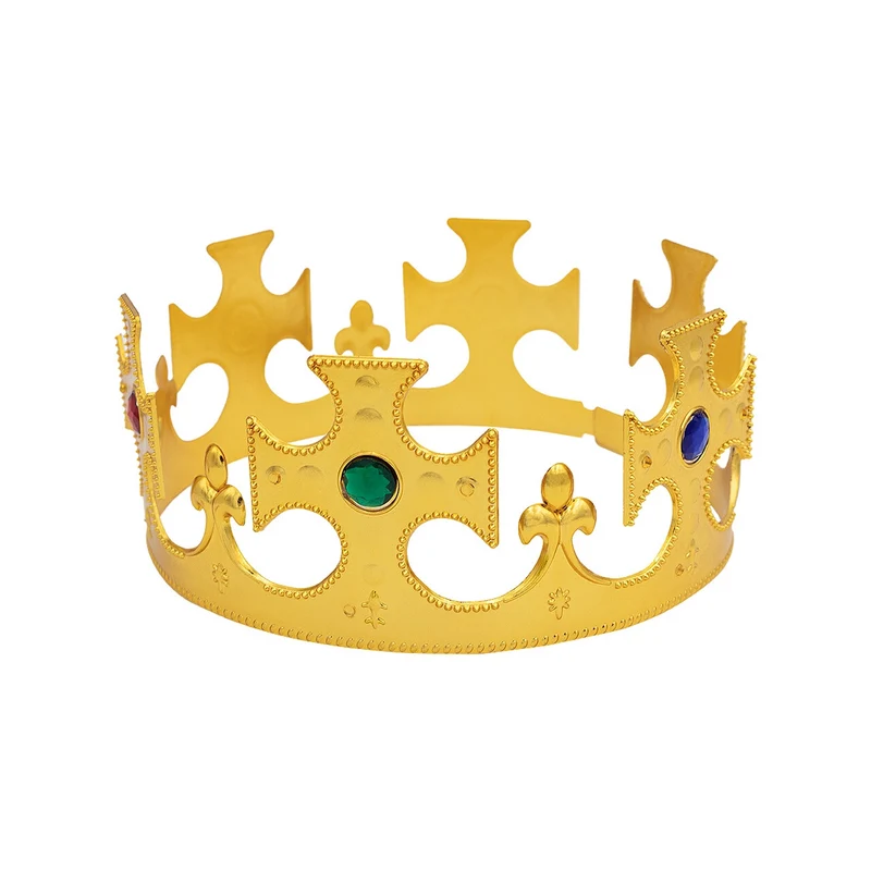 Verstelbare Gouden Kroon Kind En Volwassene