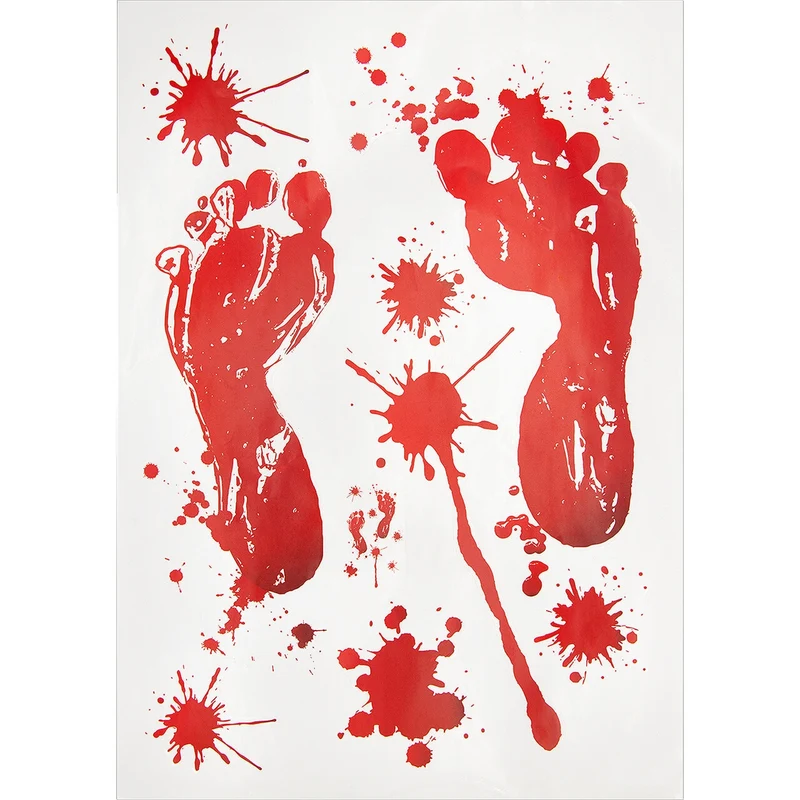 Bloody Halloween Stickers 2 Velletjes