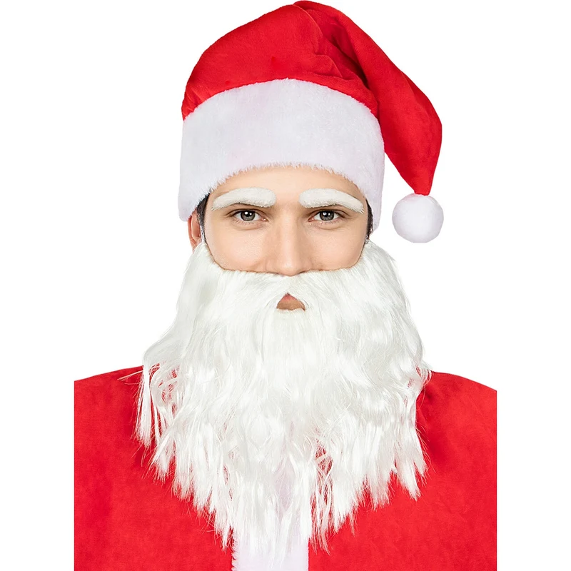 Kerstman Baard Met Snor