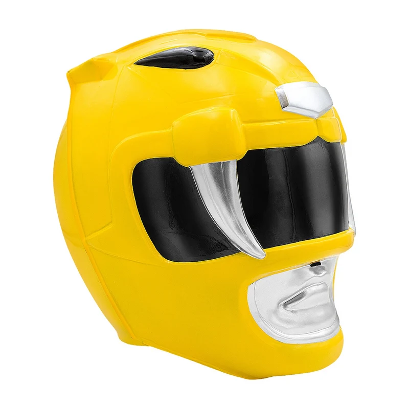 Sabeltand Gele Power Ranger Helm