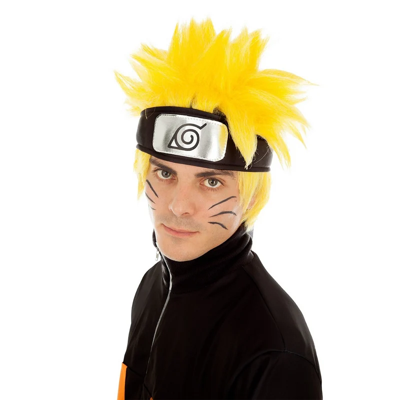 Naruto Uzumaki Pruik Geel