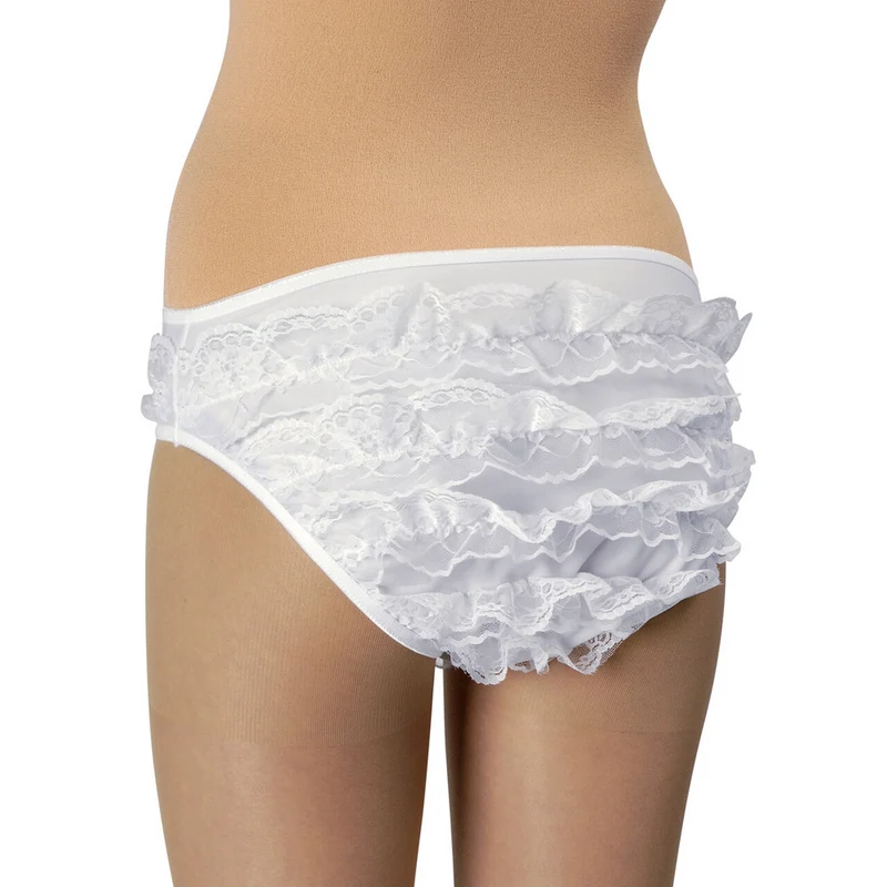 Witte Rouches Slip