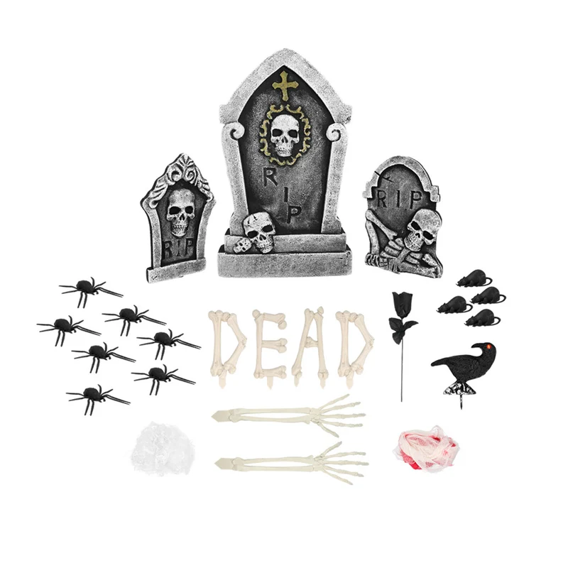 Grafsteen Decoratieset