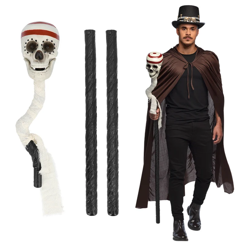 Wandelstok Doodshoofd 150 Cm