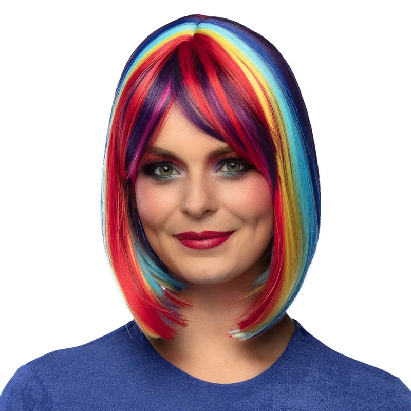 Pruik Colour Rebel