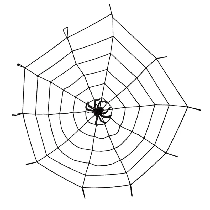 Spinnenweb Elastisch 150 Cm Met Spin