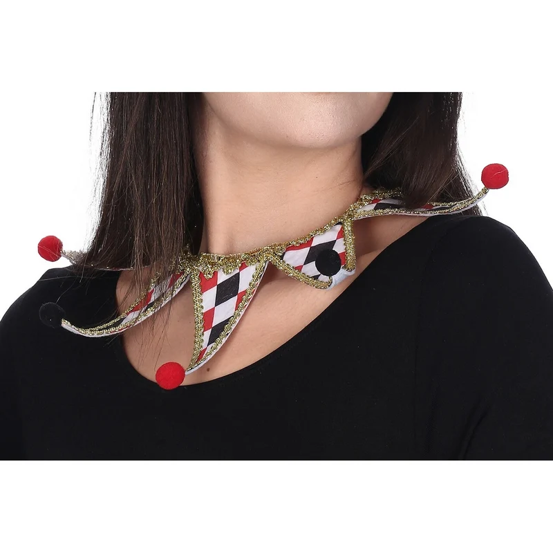 Gekke Harlekijn Kraag Choker