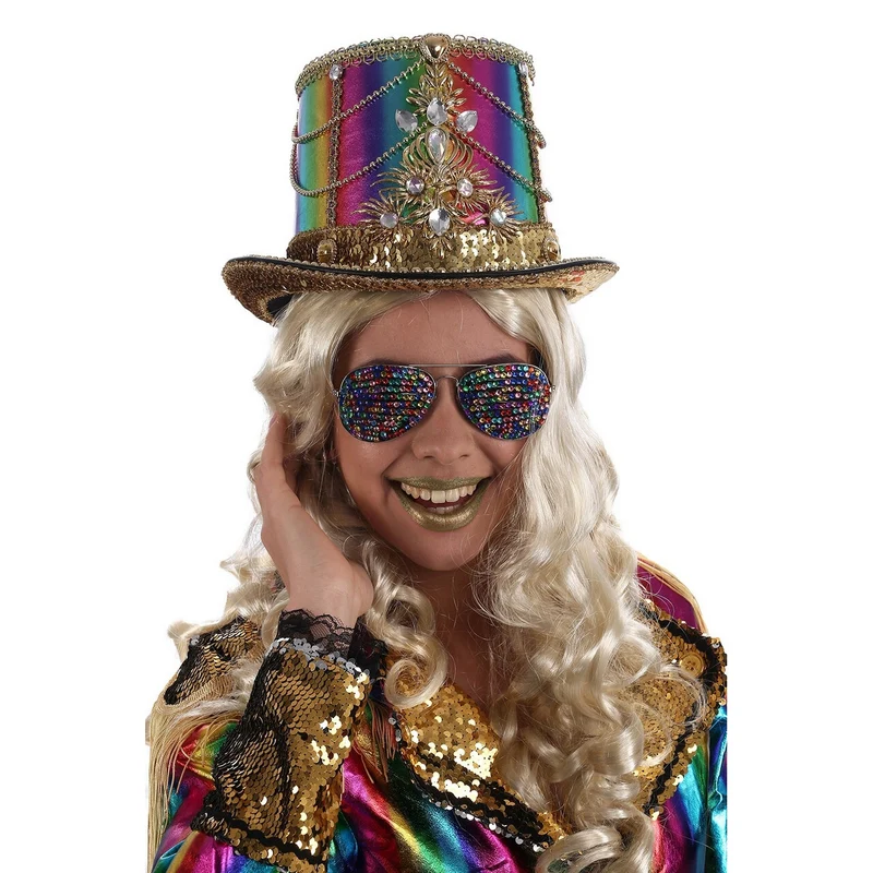 Crazy Carnival Rainbowgold Hoed