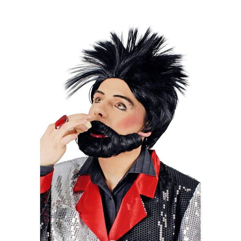 Pruik Met Baard Harald Fashion