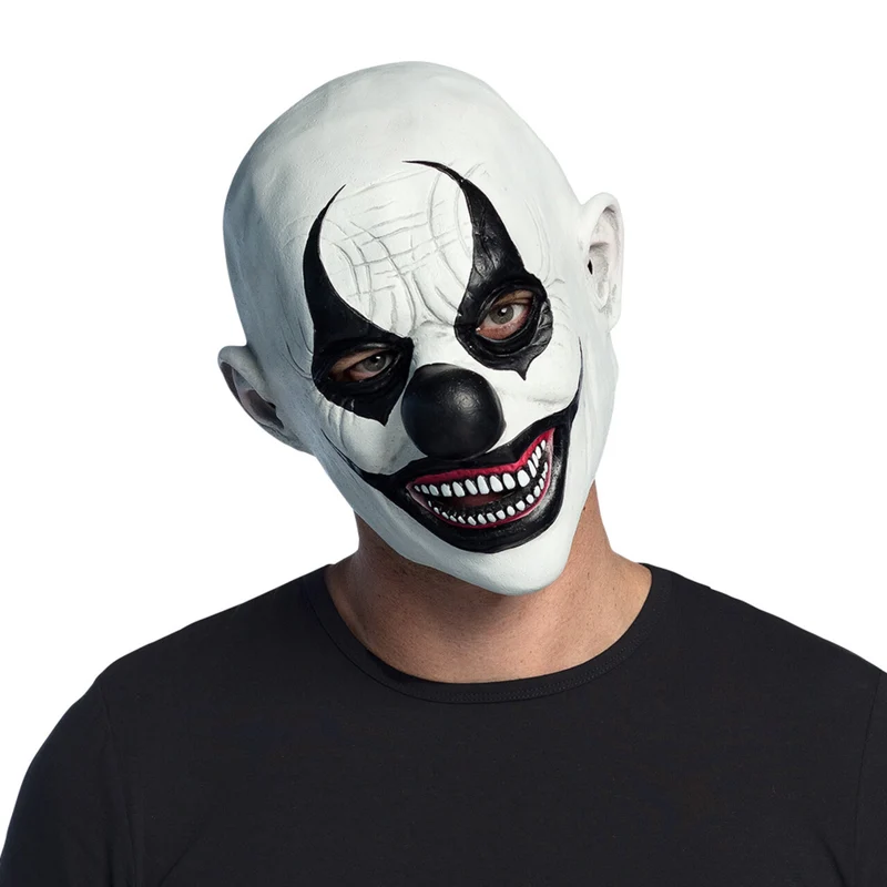 Latex Hoofdmasker Horror Clown