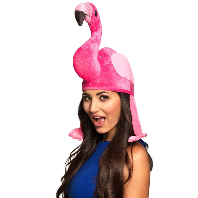 Grappige Hoed Flamingo