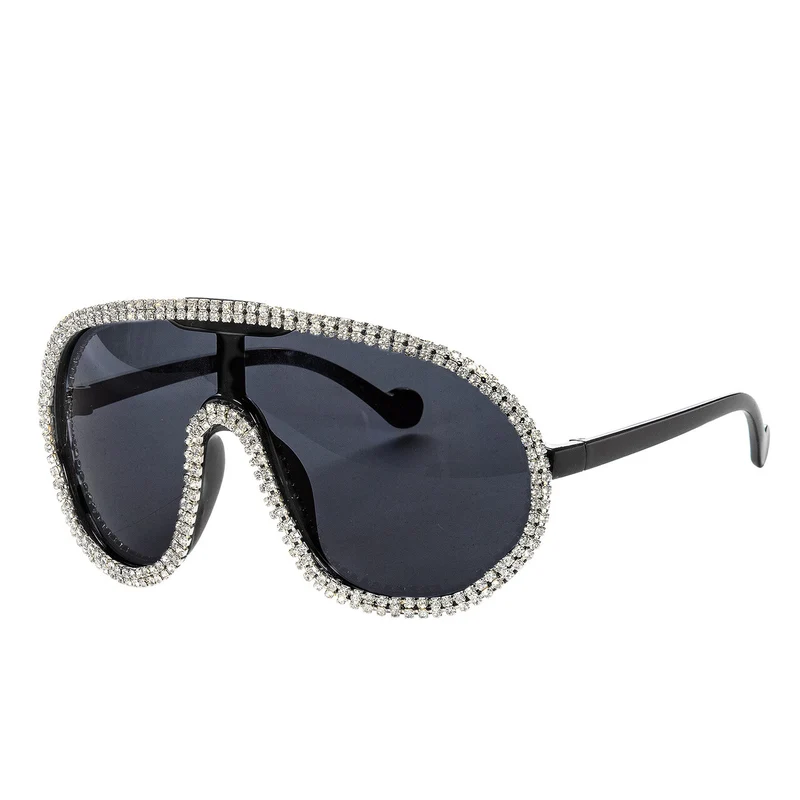 Grote Playboy Bril Met Strass