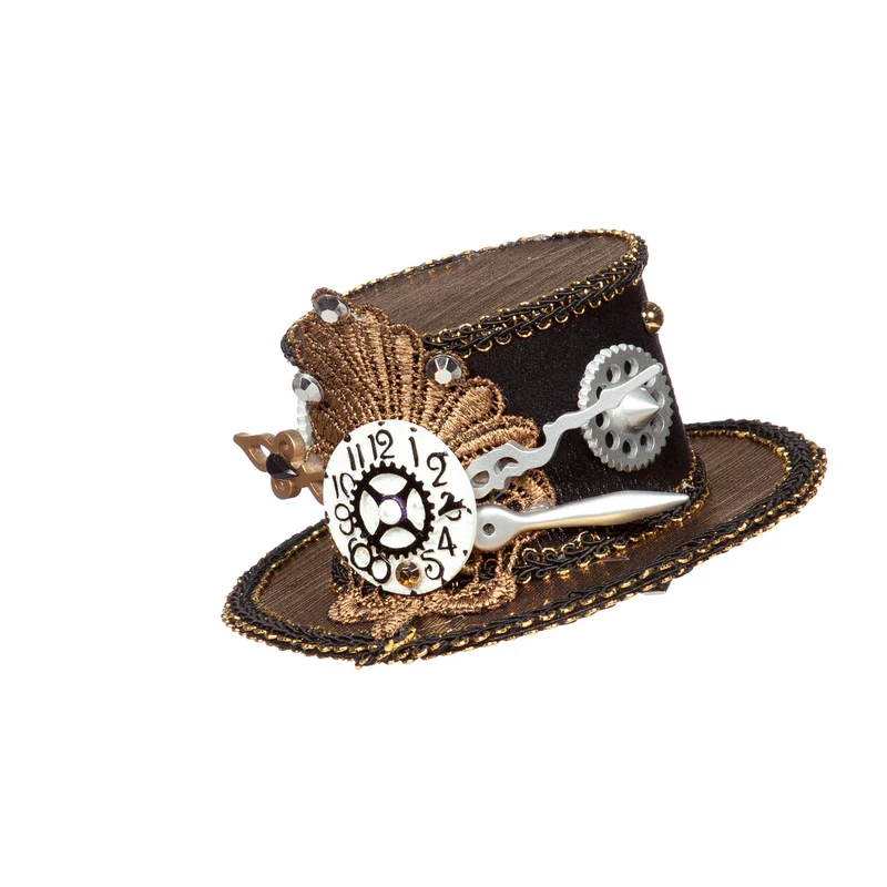 Mini Hoed Steampunk Tijdloos