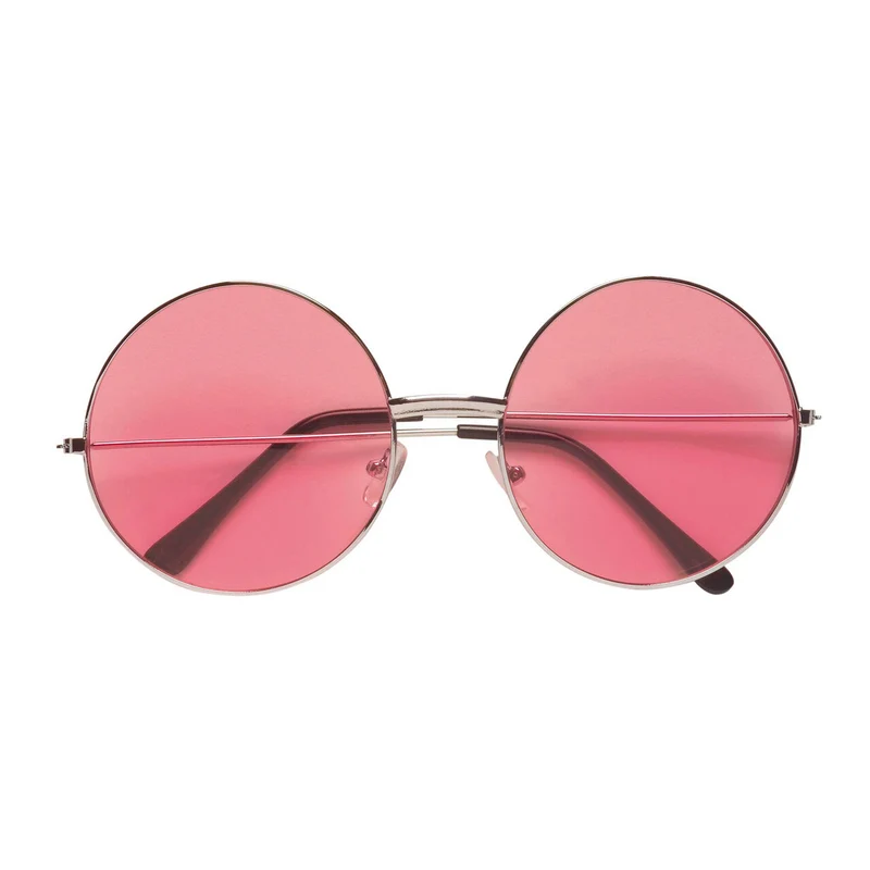 Freaky Bril, 70s Roze Glas